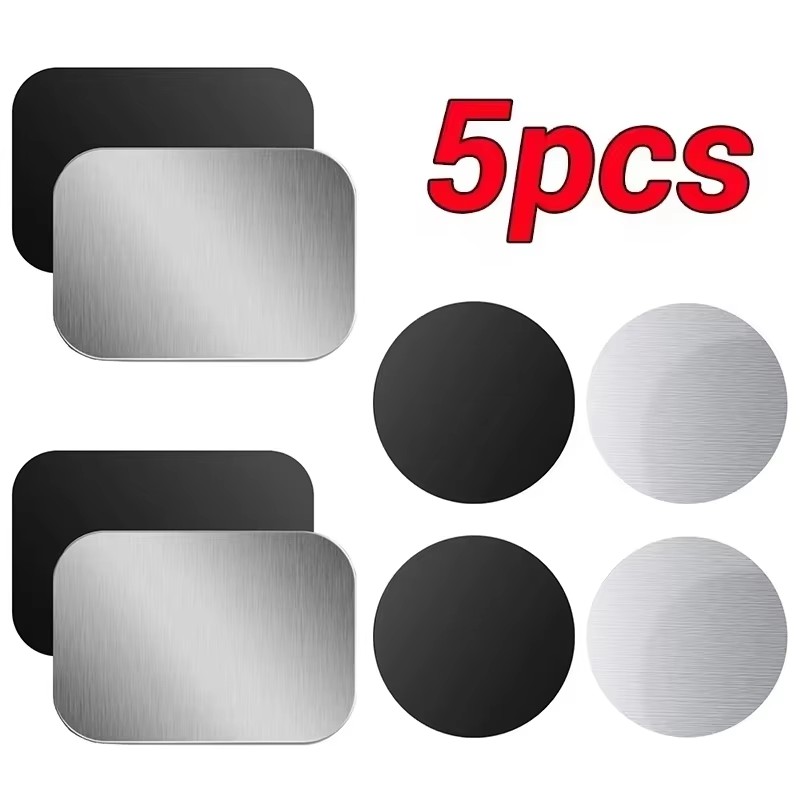Tablet Car Mount - 1-10PCS ที่วางโทรศัพท์ในรถยนต์แบบแม่เหล็กอเนกประสงค์แผ่นดิสก์สติกเกอร์แผ่นโลหะแม่เหล็กสำหรับที่วางโทรศัพท์แบบแม่เหล็กสำหรับโทรศัพท์มือถือแท็บเล็ต