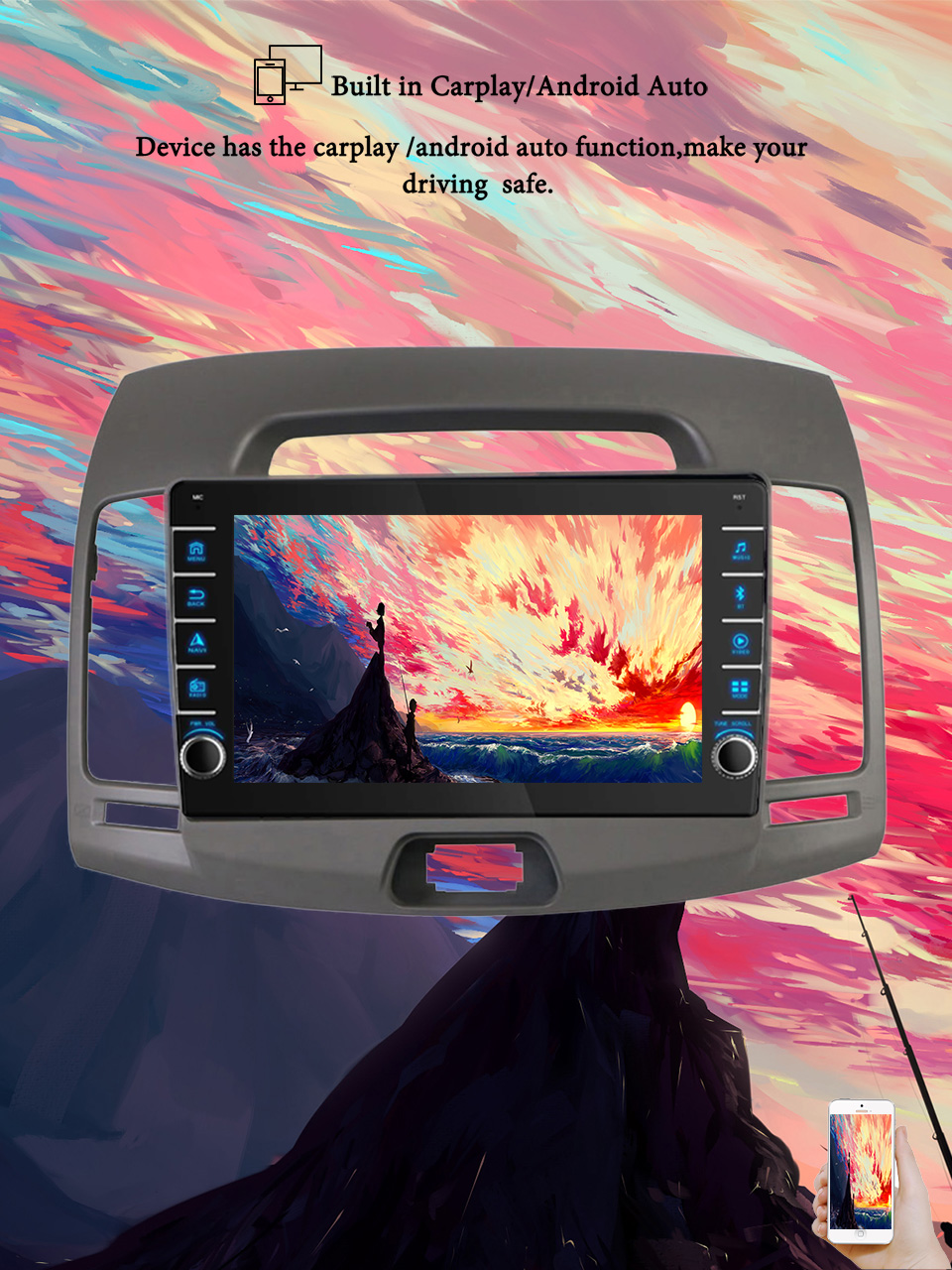 Tablet Danish Mobile & Accessories - 8G +128G ระบบปฏิบัติการ Android 14 สำหรับฮุนได