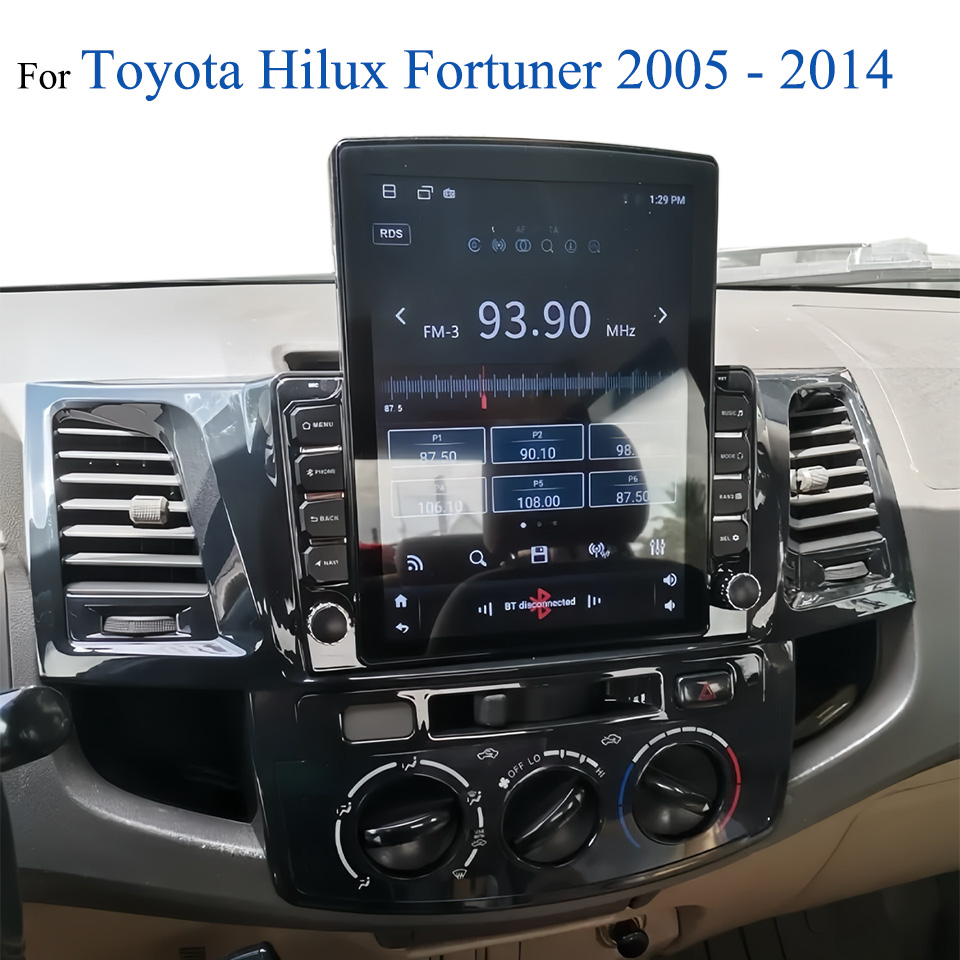 Tablet Danish Mobile & Accessories - Autoradio DVD Cassette สําหรับ Toyota Fortuner