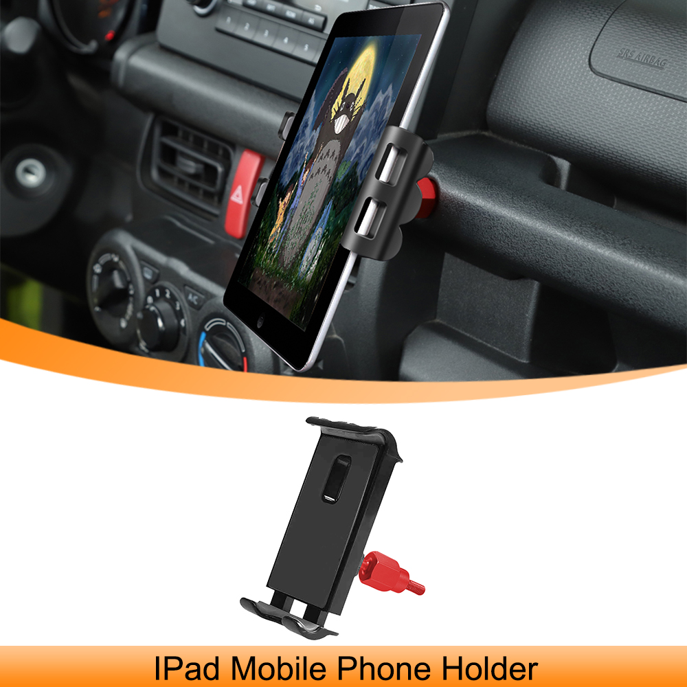 Tablet Car Mount - โทรศัพท์มือถือผู้ถือ IPad แท็บเล็ตสําหรับ Suzuki Jimny JB64