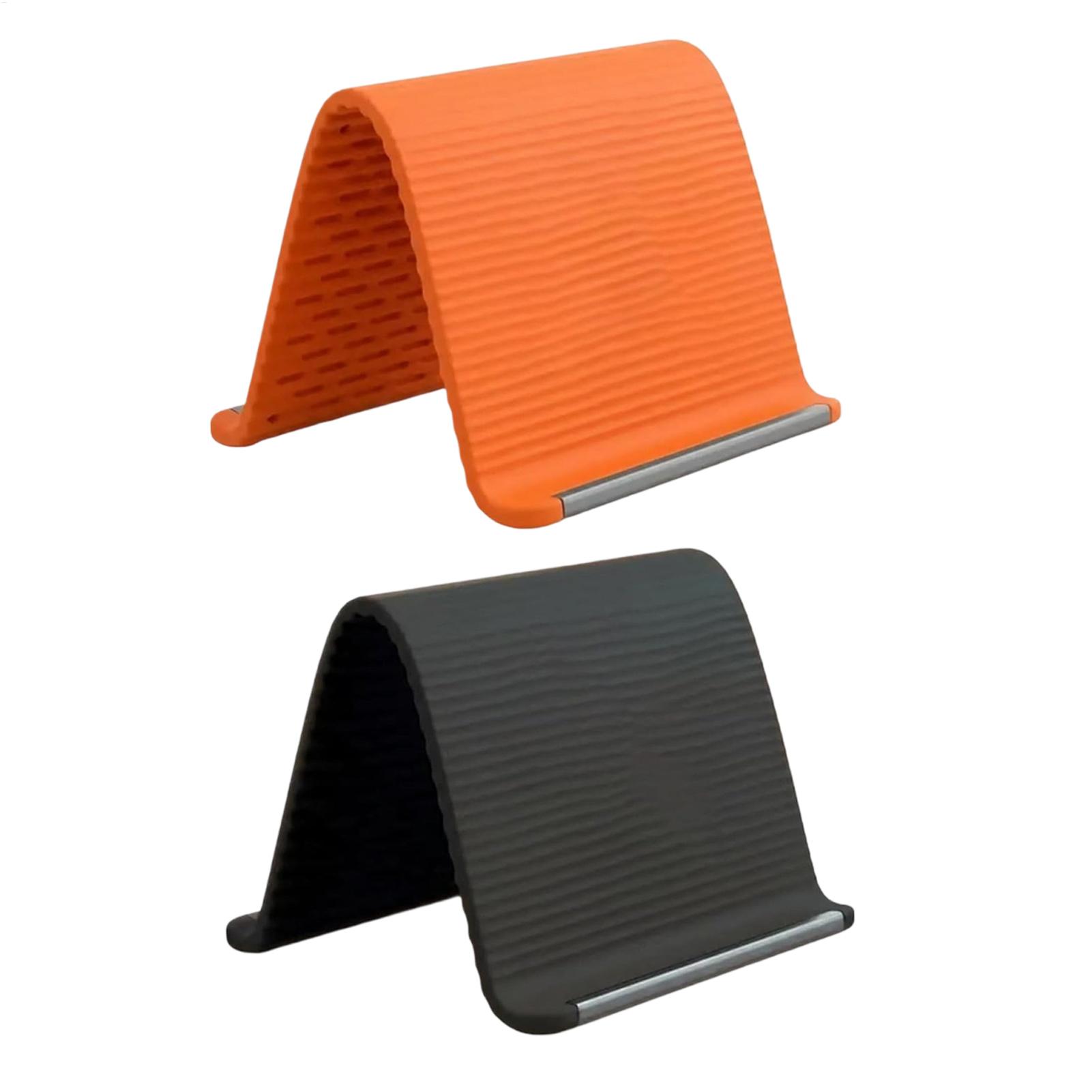 Tablet Stand Adjustable - ที่วางโทรศัพท์มือถือซิลิโคนแบบพกพา ขาตั้งแบบยืดหยุ่นได้ ปรับรูปทรงได้ตามต้องการ ปรับมุมได้หลายระดับ ใช้ได้กับแท็บเล็ตและโทรศัพท์มือถือ