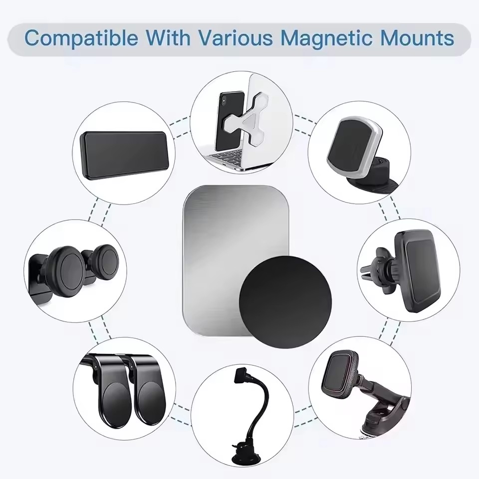 แผ่นแม่เหล็กโลหะสำหรับติดตั้งท - Tablet Car Mount บทวิจารณ์และราคา