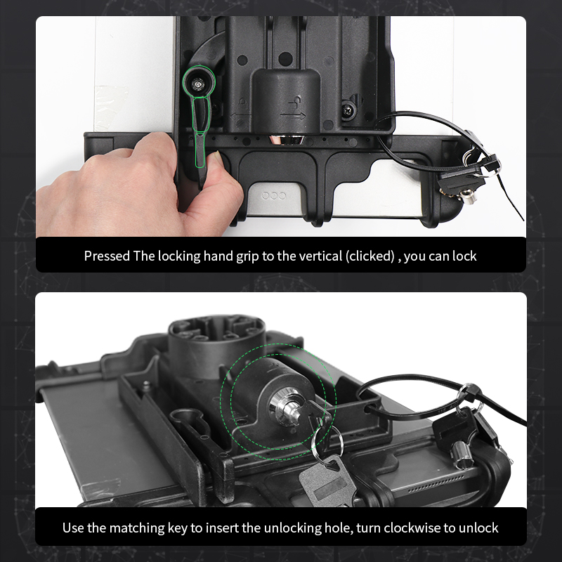 ขายึดแท็บเล็ตป้องกันการโจรกรรม - Tablet Car Mount บทวิจารณ์และราคา