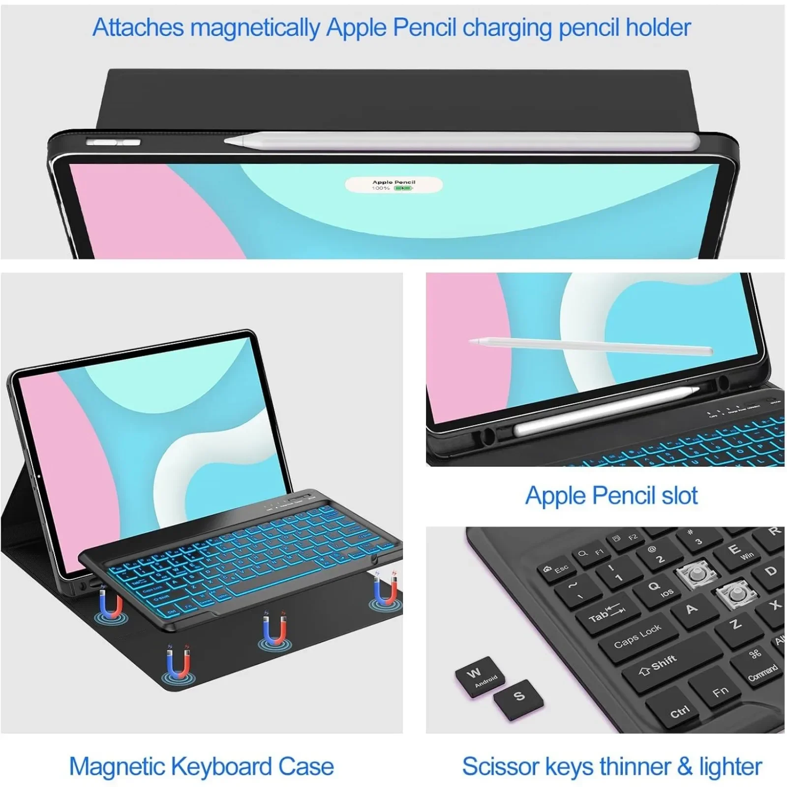 เคสคีย์บอร์ดสําหรับ HONOR Pad  - Tablet Keyboard Case บทวิจารณ์และราคา