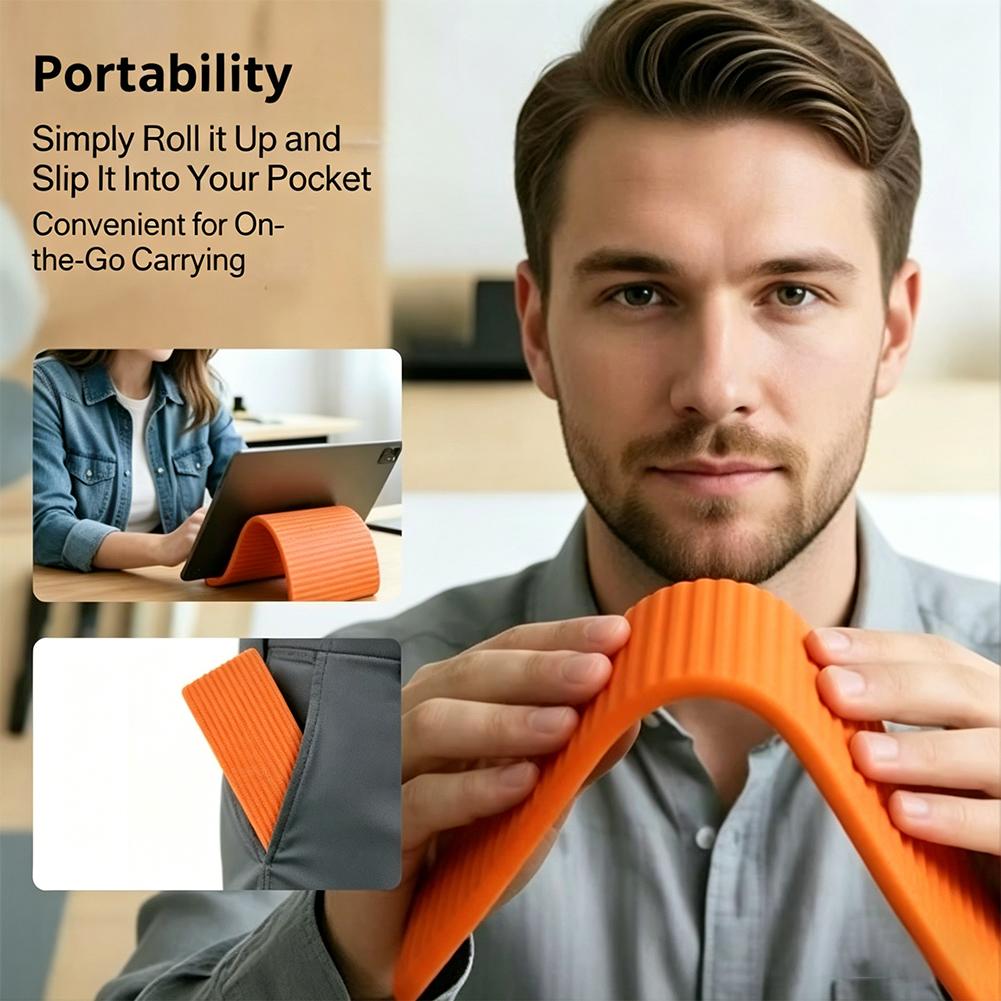 ที่วางโทรศัพท์มือถือซิลิโคนแบบ - Tablet Stand Adjustable บทวิจารณ์และราคา