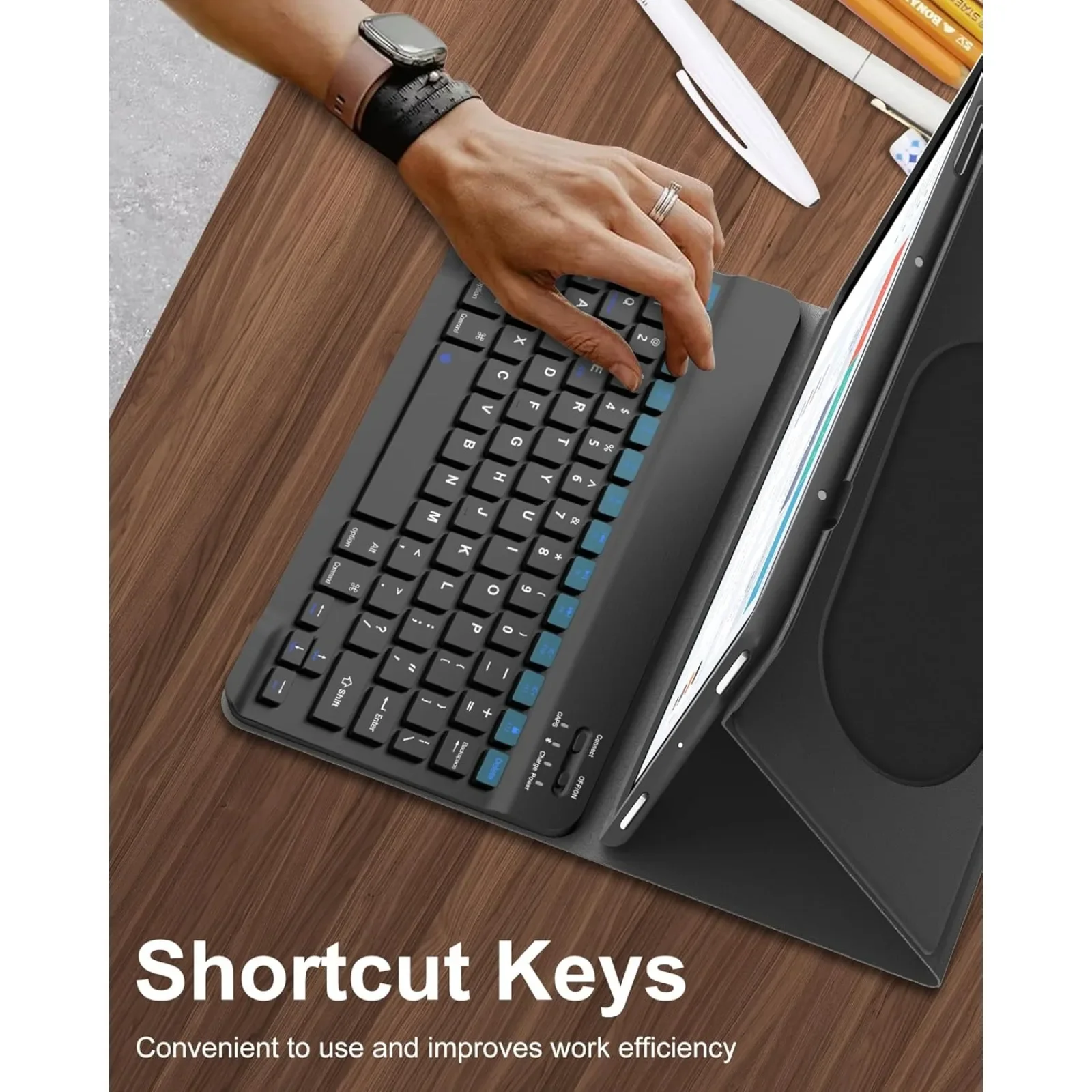 เคสคีย์บอร์ดสำหรับ Honor Pad G - Tablet Keyboard Case บทวิจารณ์และราคา