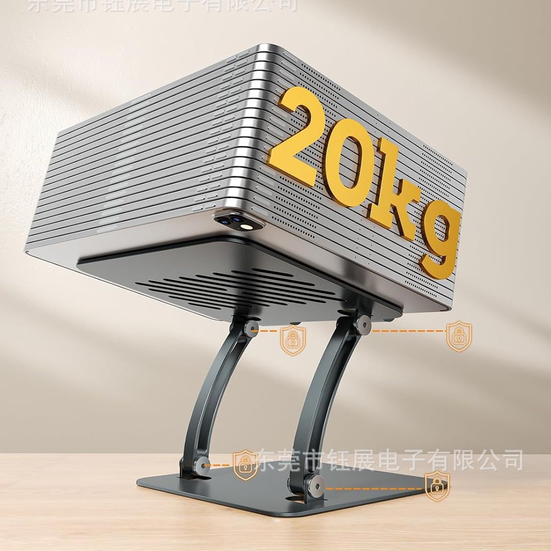 ขาตั้งแท็บเล็ต, ขาตั้งอะลูมิเน - Tablet Stand Adjustable บทวิจารณ์และราคา