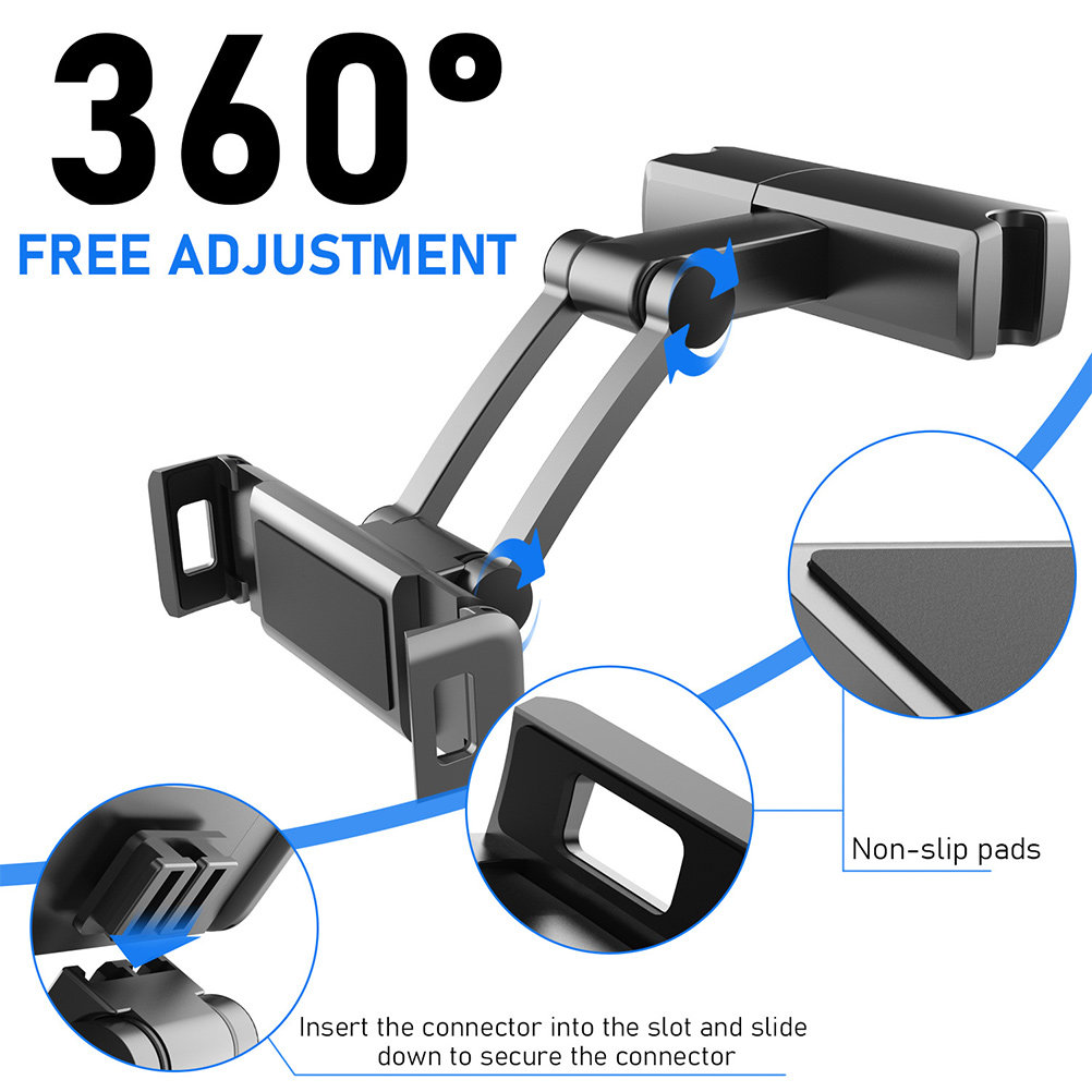 ที่วางแท็บเล็ตติดพนักพิงศีรษะใ - Tablet Car Mount บทวิจารณ์และราคา