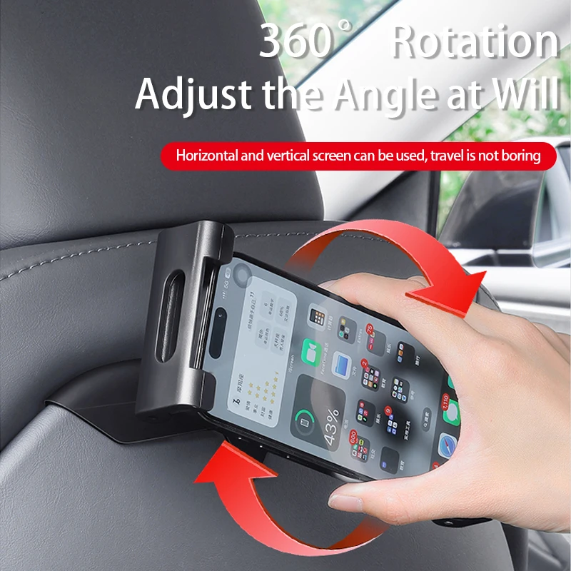 รถกลับที่นั่ง Headrest Mount ส - Tablet Car Mount บทวิจารณ์และราคา
