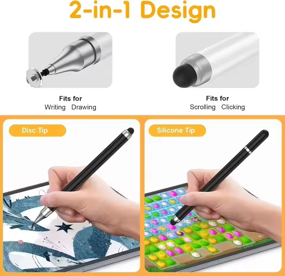ปากกาสไตลัสอเนกประสงค์ 2 in 1  - Drawing Tablet Pen Accessories บทวิจารณ์และราคา