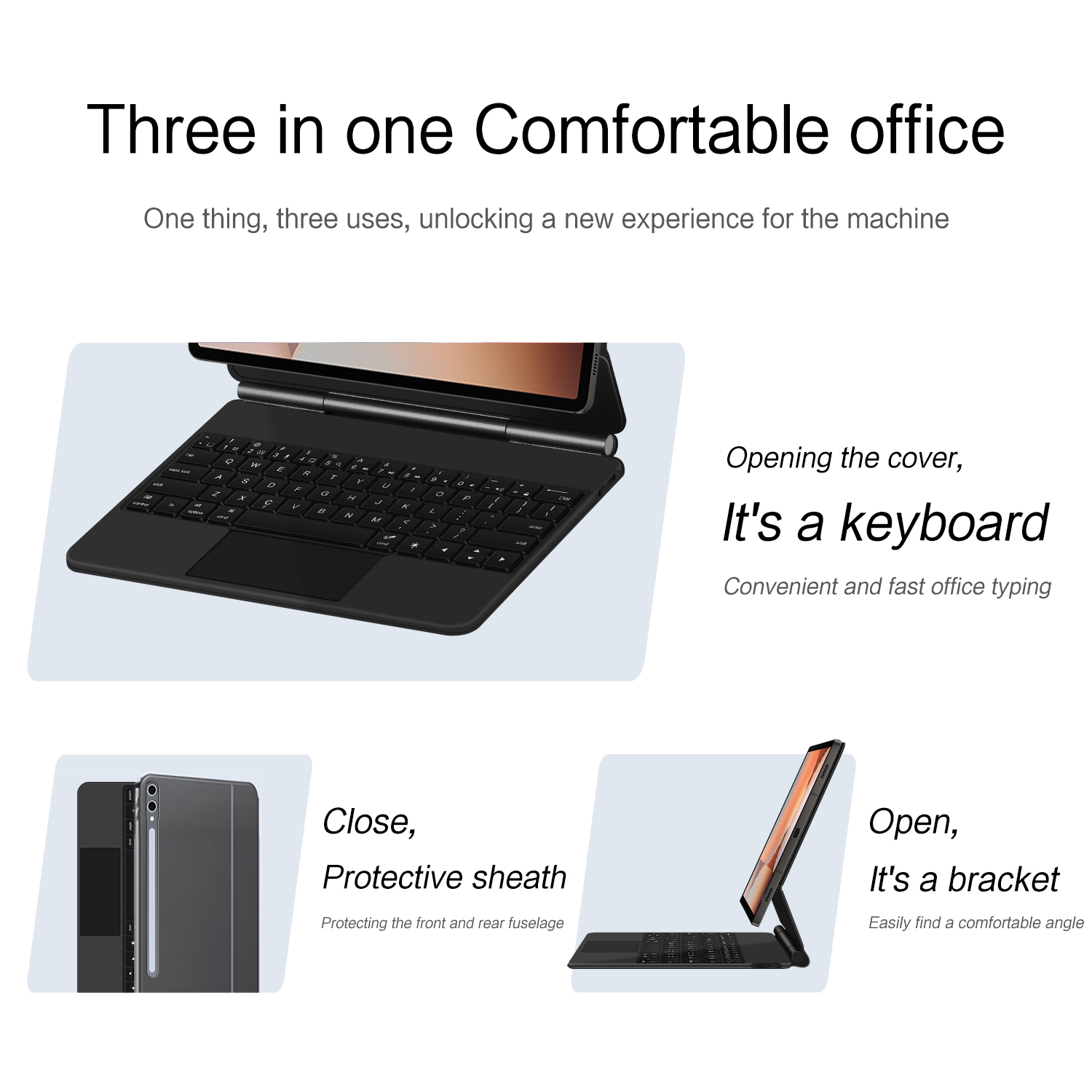 เมจิกคีย์บอร์ด ฟอลิโอสำหรับซัม - Tablet Keyboard Case บทวิจารณ์และราคา